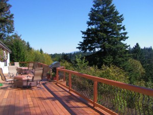 Cumaru wood decking