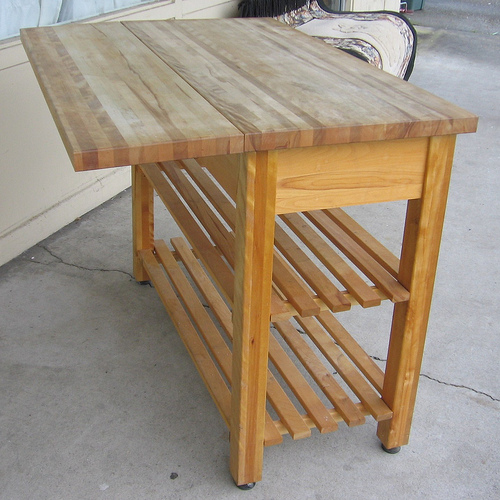 chopping block table