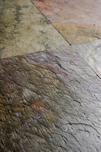 Slate tile textured tile raja multi