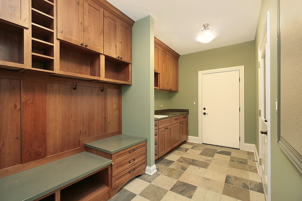 mudroom slate floors