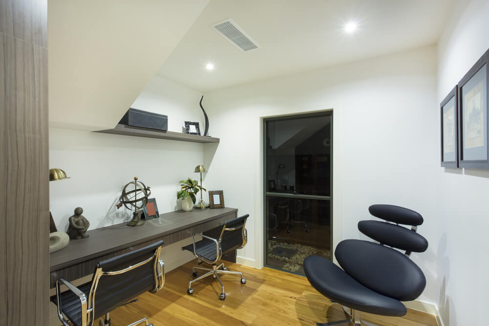 basement home office