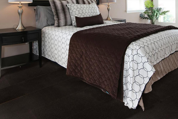 dark cork flooring Azores cork from BuildDirect