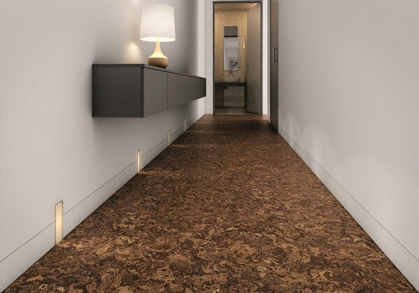 dark cork flooring Evora cork from BuildDirect
