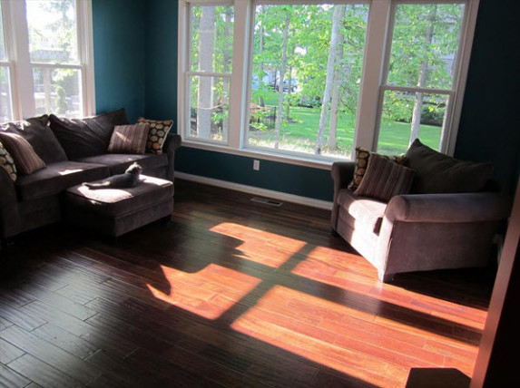 Brown Stone Cumaru Solid Wood Flooring