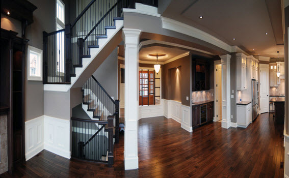 Vanier Engineered Hardwood - New Cosmopolitan Trendy Collection "Maple Coffee" from BuildDirect.
