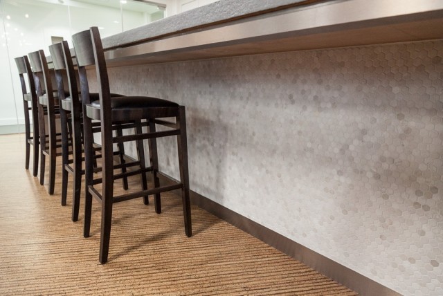 crema marfil marble mosaic hexagon