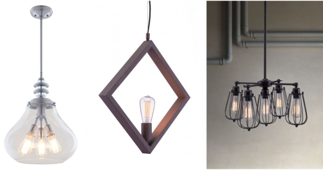 overhead lighting fixtures
