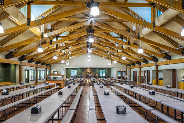 Boy Scouts of America, Camp Kia Kima Dining Hall by ANF Architects